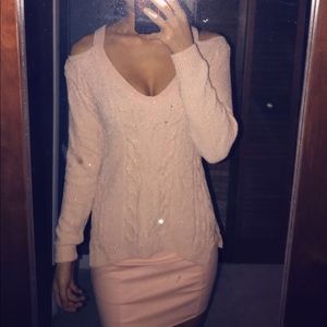 NWT Candie’s SuperSoft Pink Sweater!!